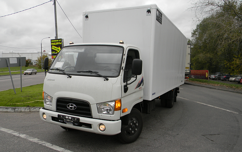 Hyundai HD78 LONG (длинная база) Промтоварный фургон