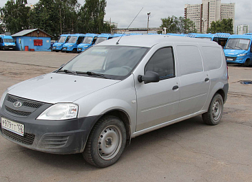 Lada (ВАЗ) Largus, цельнометаллический фургон, 85 л.с, 2014 г