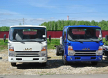 JAC N-75 бортовые фургоны
